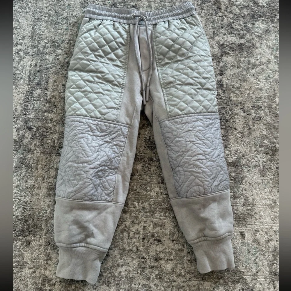 Burberry Boys Timothie Joggers Light Grey Size 3Y - Picture 1 of 7
